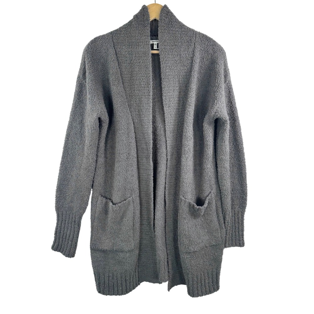Maurices Soft fleece Knit Open‎ Front Cardigan lounge cozy 90s Y2K sz S